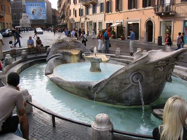 Fountains in Rome