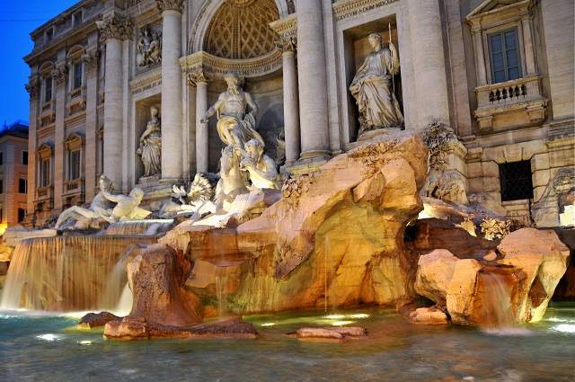 Fountains in Rome